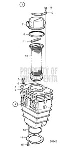 Volvo Penta Sealing Strip 848714 Volvo Penta Sealing Strip 848714