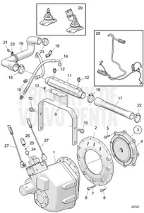 Volvo Penta V-Clamp 22907383 Volvo Penta V-Clamp 22907383
