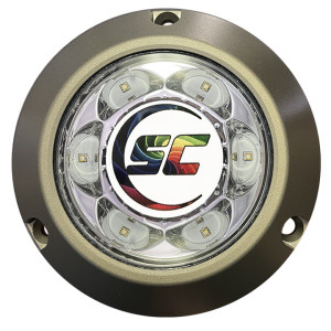 Shadow Caster SC3 Underwater LED Light Bimini Blue 12v Aluminum Surface Mount Shadow Caster SC3 Underwater LED Light Bimini Blue 12v Aluminum Surface Mount