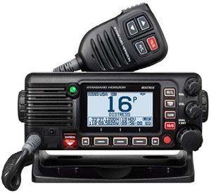 Standard Matrix AIS/GPS Black 25W Fixed Mount VHF NMEA2000 Standard Matrix AIS/GPS Black 25W Fixed Mount VHF NMEA2000