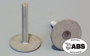 Weld Mount 1.50in Tall 1/4 x 2 ST125-1420-24SS SS Stud 1.25in Base 10 Pack Weld Mount 1.50in Tall 1/4 x 2 ST125-1420-24SS SS Stud 1.25in Base 10 Pack