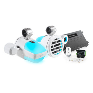 Roswell R1 Pro Marine Audio Package - White Roswell R1 Pro Marine Audio Package - White