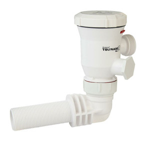 Attwood Tsunami Mk2 T1200 Aerator - 12V - 90-Degree Inlet Attwood Tsunami Mk2 T1200 Aerator - 12V - 90-Degree Inlet