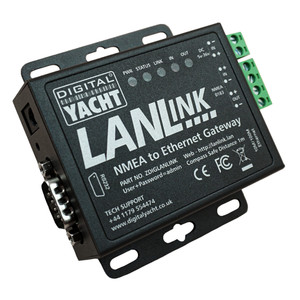 Digital Yacht LANLink NMEA 0183 To Ethernet Gateway Digital Yacht LANLink NMEA 0183 To Ethernet Gateway