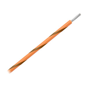 Pacer 14 AWG Gauge Striped Marine Wire 500' Spool - Orange w/Brown Stripe Pacer 14 AWG Gauge Striped Marine Wire 500' Spool - Orange w/Brown Stripe