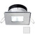 i2Systems Apeiron A1110Z - 4.5W Spring Mount Light - Square/Square - Cool White - Brushed Nickel