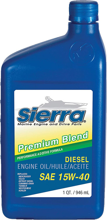 Dometic 15W-40 Diesel Quart 118-9553-2 Dometic 15W-40 Diesel Quart 118-9553-2