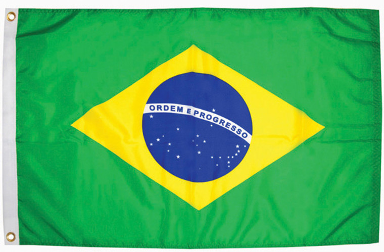 Lippert Components Inc Brazil  Flag 12X18 2020109277 Lippert Components Inc Brazil  Flag 12X18 2020109277