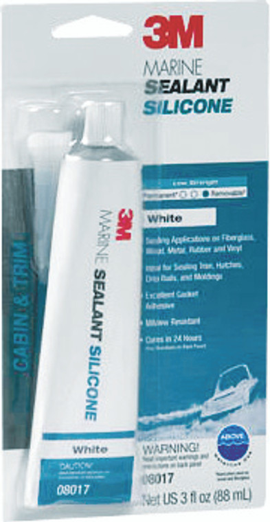 3M Center 3 Oz. White Silicone  R 7000120479 3M Center 3 Oz. White Silicone  R 7000120479