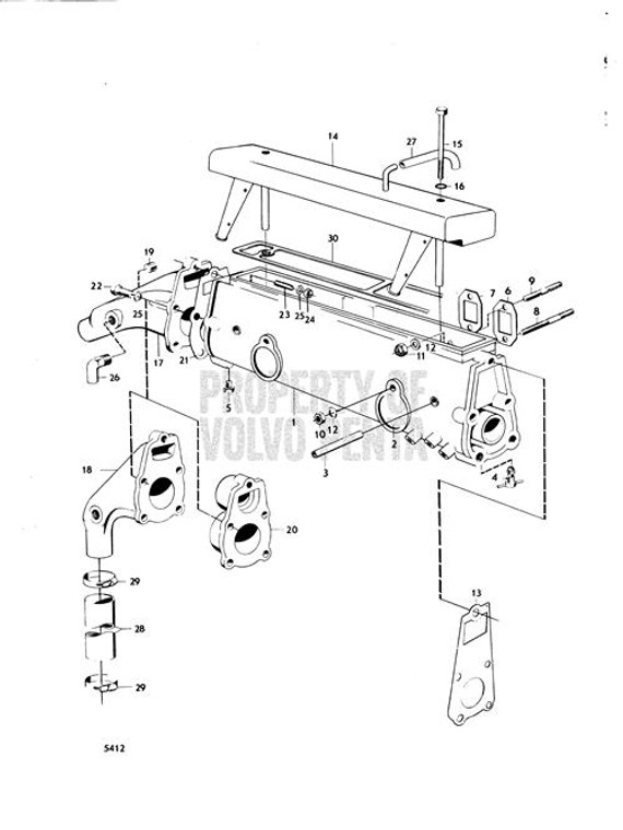 Volvo Penta Plug 192212 Volvo Penta Plug 192212