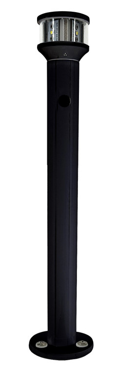 Seaview 36in Black Light Post With LTBLED12 Nav Light