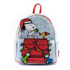 Loungefly Peanuts Gift Giving Snoopy & Woodstock Mini