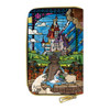 Loungefly Disney Princess Castle Series Belle Zip Around Wallet