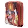 Loungefly Disney Beauty And The Beast Fireplace Scene Zip Around Wallet