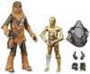 Star Wars The Black Series Chewbacca & C-3PO Toys 6" Scale The Empire Strikes Back Collectible
