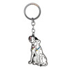 Loungefly Disney Dalmations Pongo & Perdita Keychain