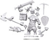 Dungeons & Dragons Frameworks: Orc Barbarian Male - Unpainted