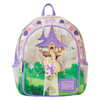 Loungefly Disney Tangled Rapunzel Swinging From Tower Mini Backpack