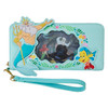 Loungefly Disney The Little Mermaid Princess Lenticular Zip Around Wallet