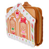 Loungefly Disney Mickey And Friends Gingerbread House Zip Around Wallet