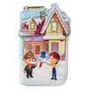 Loungefly Disney Pixar Up House Christmas Lights Zip Around Wallet