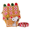 Loungefly Peanuts Snoopy Gingerbread House Figural Crossbody