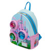 Sleeping Beauty Castle Three Good Fairies Stained Glass Mini Backpack