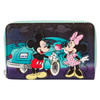 Loungefly Disney Mickey And Minnie Date Night Drive-In Zip Around Wallet