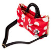 Loungefly Disney Minnie Rocks The Dots Figural Bow Cross Body Bag