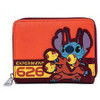 Loungefly Disney Lilo & Stitch Experiment 626 Zip-Around Wallet
