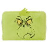Loungefly Dr Seuss Plush Grinch Glow Cosplay Zip Around Wallet