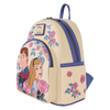 Sleeping Beauty Princess Aurora & Prince Phillip Floral Mini Backpack