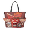 Loungefly Beetlejuice Dante's Inferno Room Tote Crossbody Bag with Coin Bag