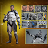 Hot Toys Star Wars The Clone Wars Clone Commander Wolffe 1/6 Scale Figure
