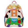 Disney Pixar Toy Story 5 Triple Pocket Mini Backpack featuring Woody Jessie and Buzz Lightyear cosplay-inspired design