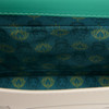 Loungefly Disney Princess Tiana Recipe Book Crossbody Bag featuring Tiana and Tiana's Family Recipes gold lettering