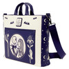 Loungefly Disney Jack & Sally Night Sky Convertible Backpack & Tote Bag