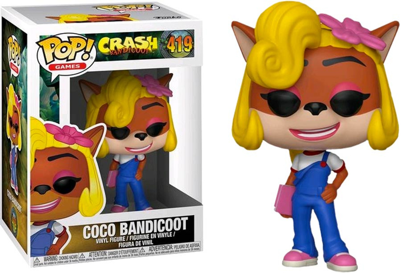 crash bandicoot pop figure