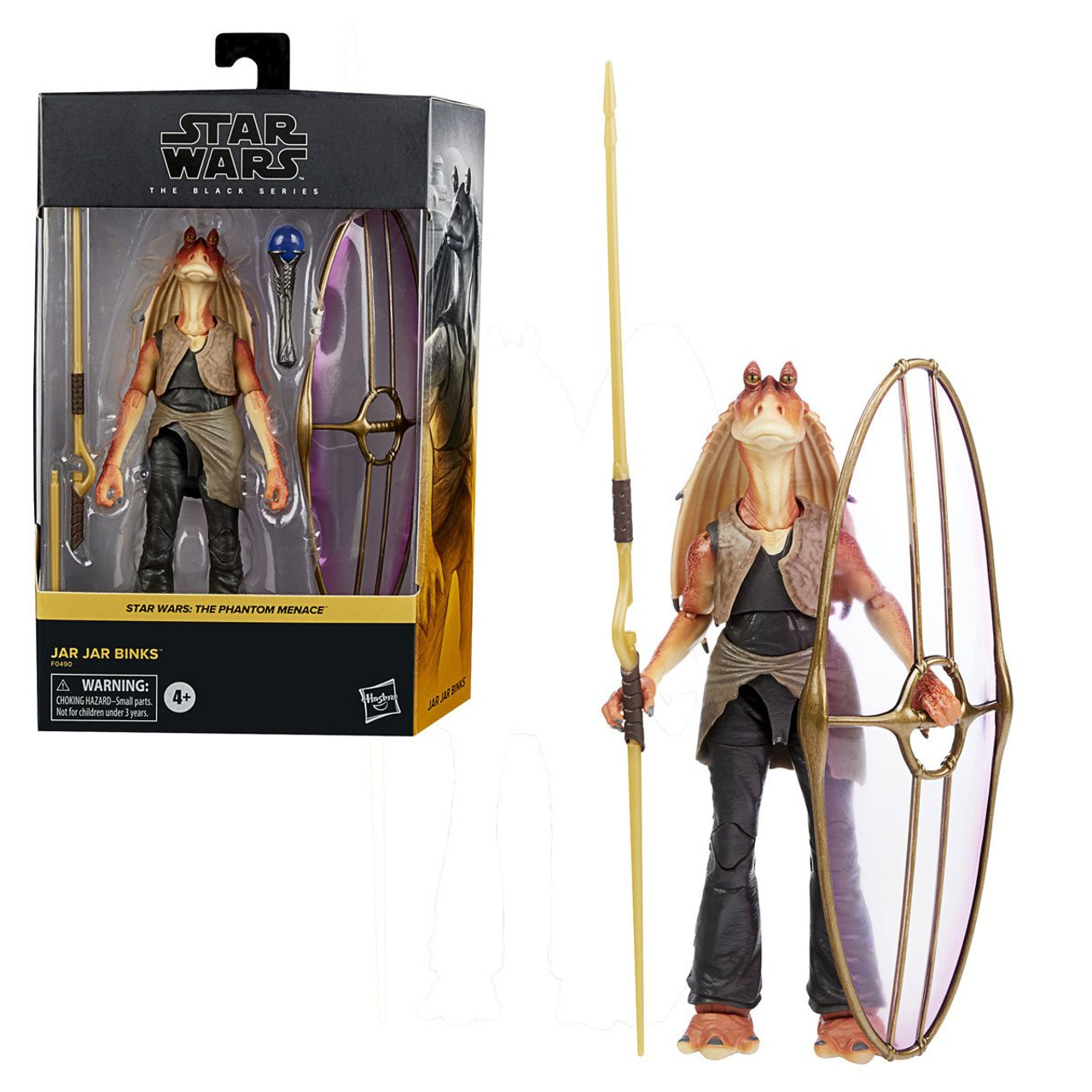 Star Wars The Black Series Deluxe Jar Jar Binks 6-Inch Action Figure