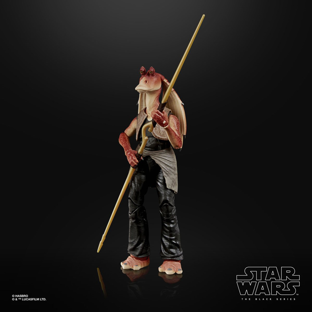 Star Wars The Black Series Deluxe Jar Jar Binks 6-Inch Action Figure