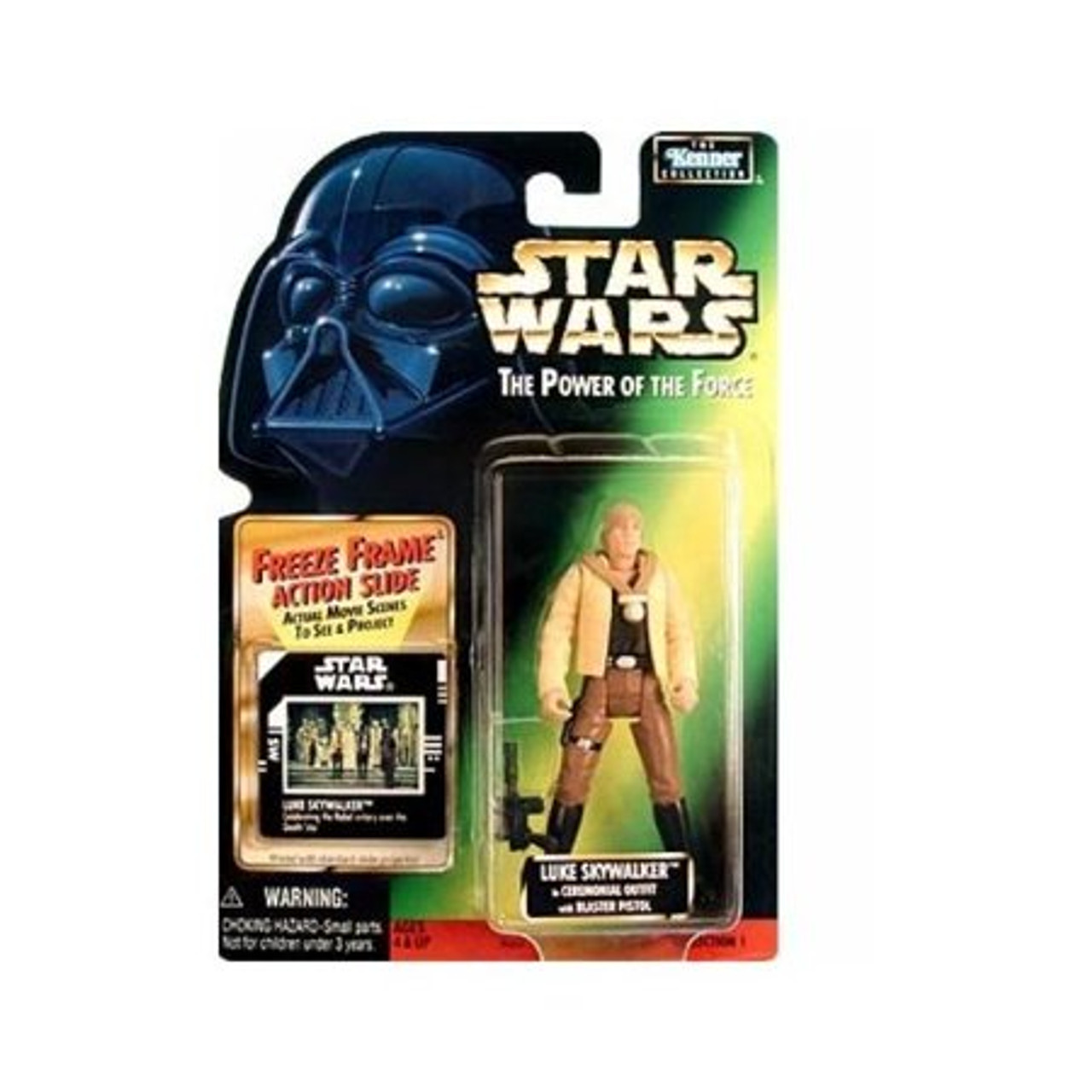 Star Wars The Power of the Force Green Card, Luke Skywalker in