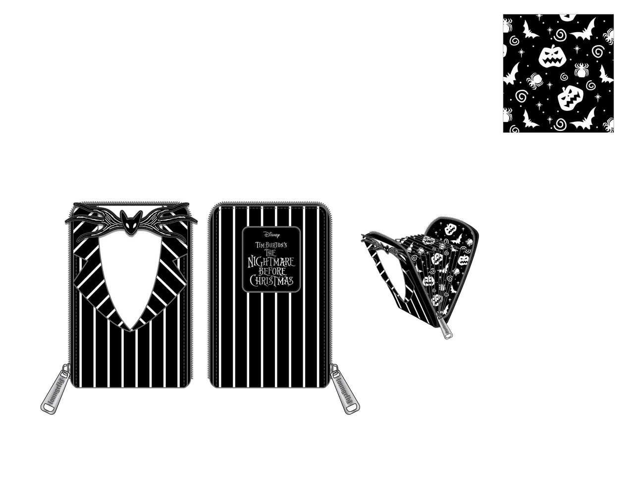 loungefly jack skellington wallet