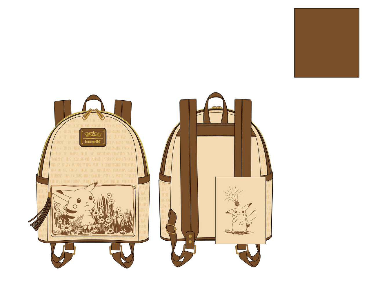 pikachu backpack loungefly