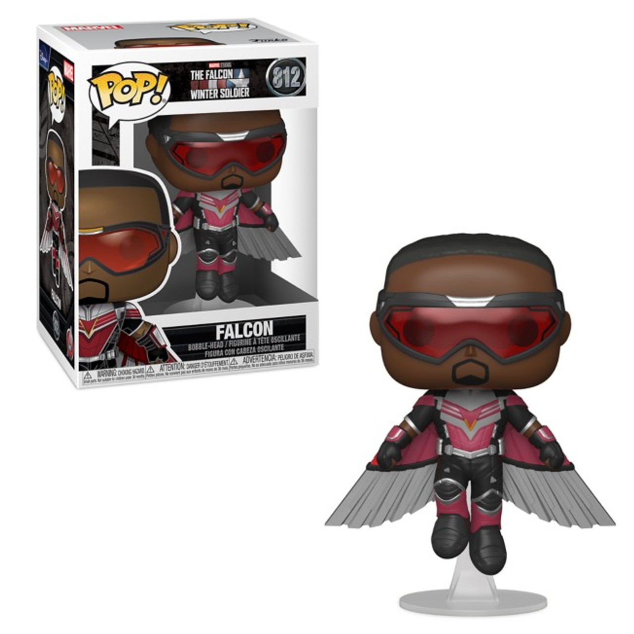 Pop! Marvel: The Falcon and The Winter Soldier - Falcon (Flying)