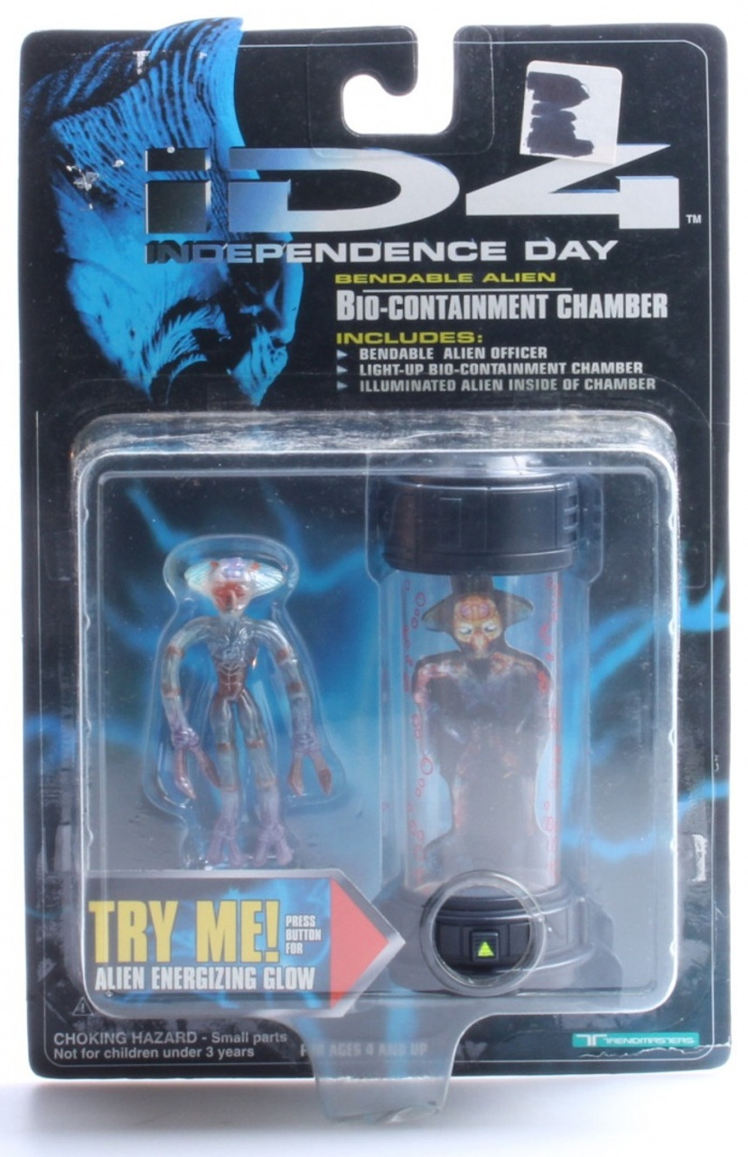 Independence Day ID-4 Bendable Alien Bio-Containment Chamber