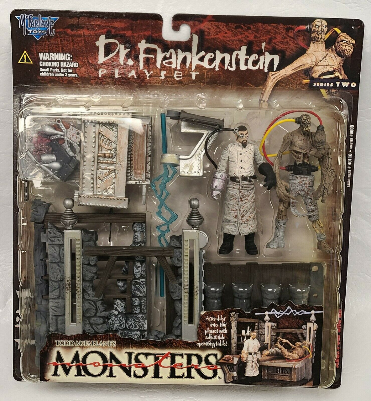 McFarlanes Monsters Series 2 Dr. Frankenstein Action Figure Playset