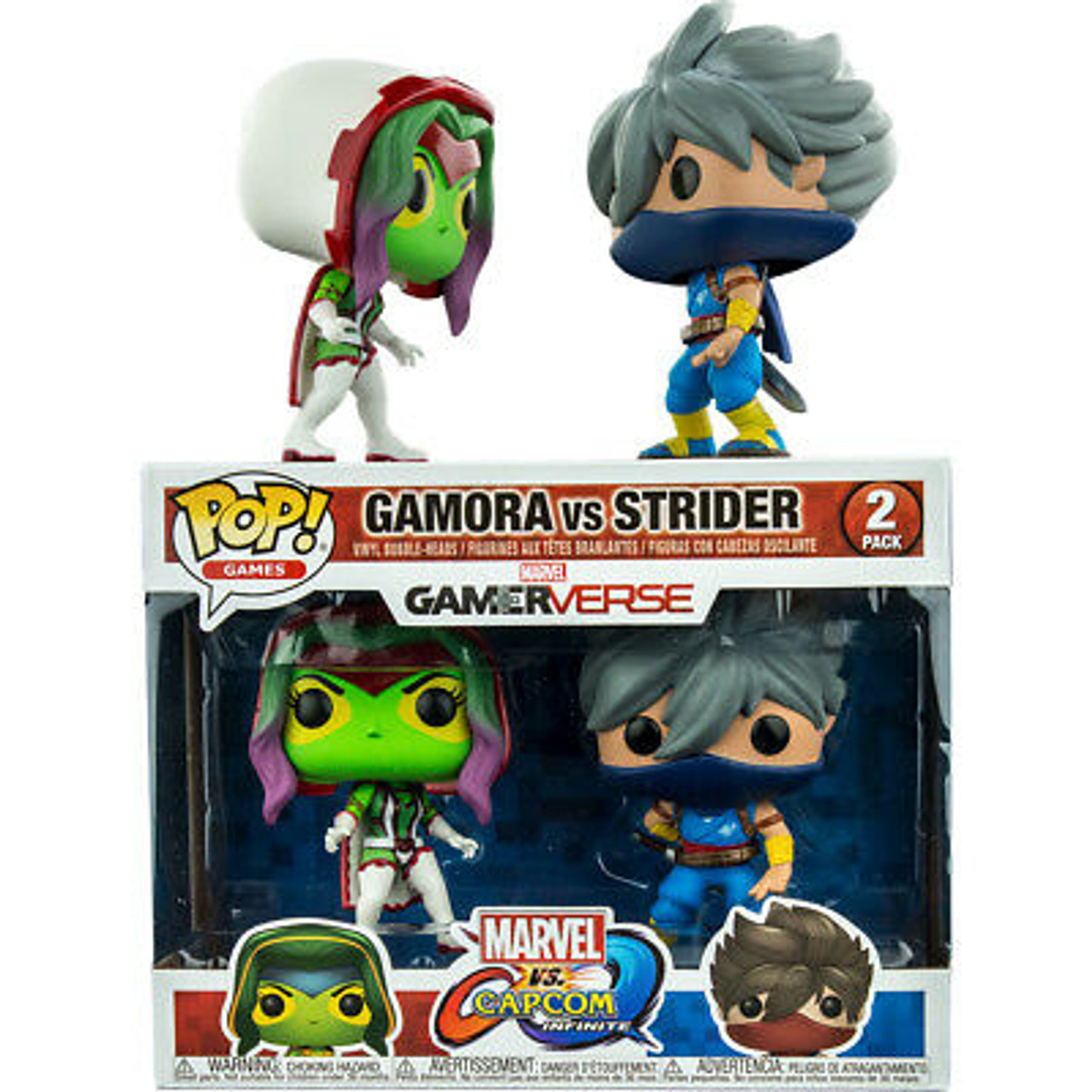 (未使用･未開封品)Marvelvcapcom 2pk - Gamora Vs Strider Marvelvcapcom 2pk - Gamora Vs Strider