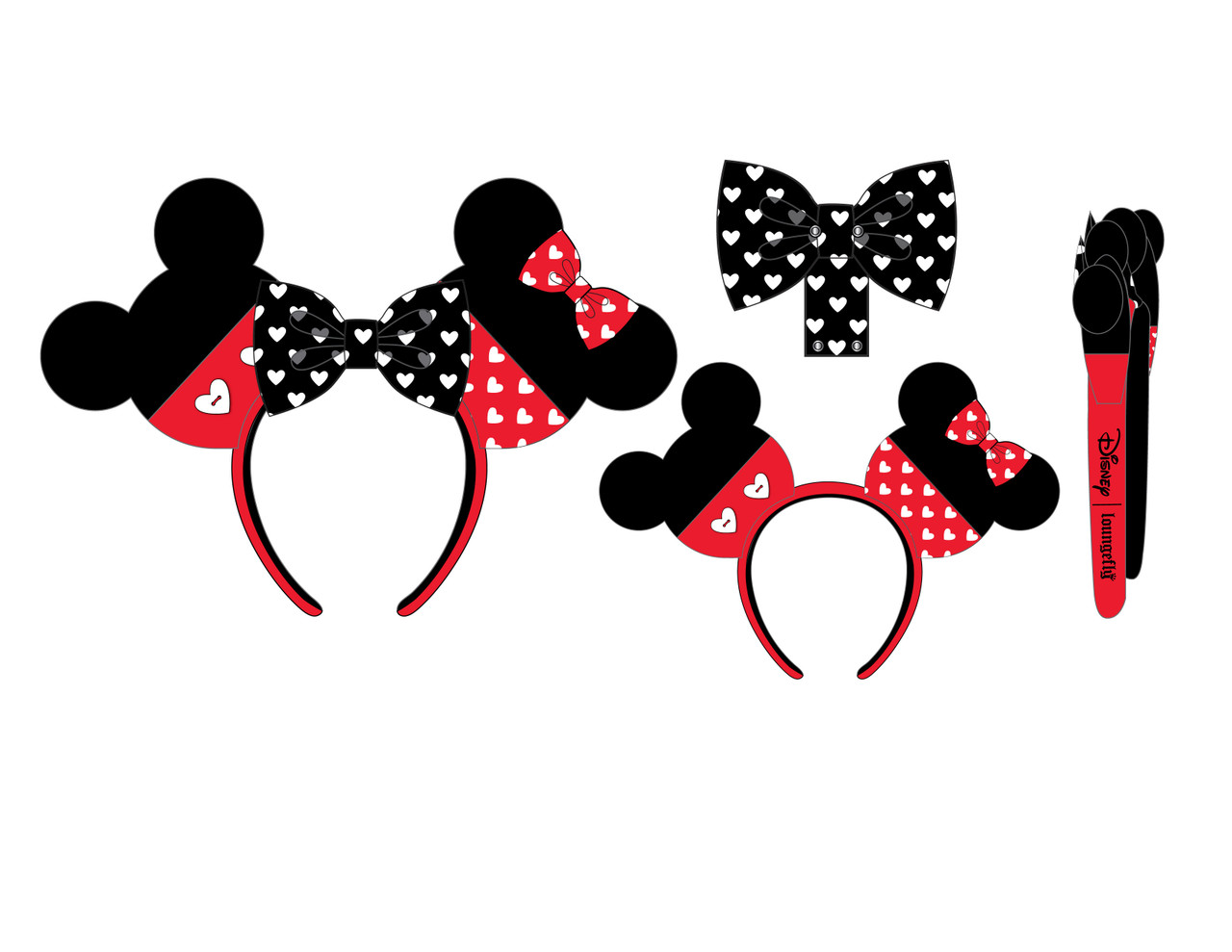 Loungefly Disney Mickey Y2K Ears Headband - Comic Spot