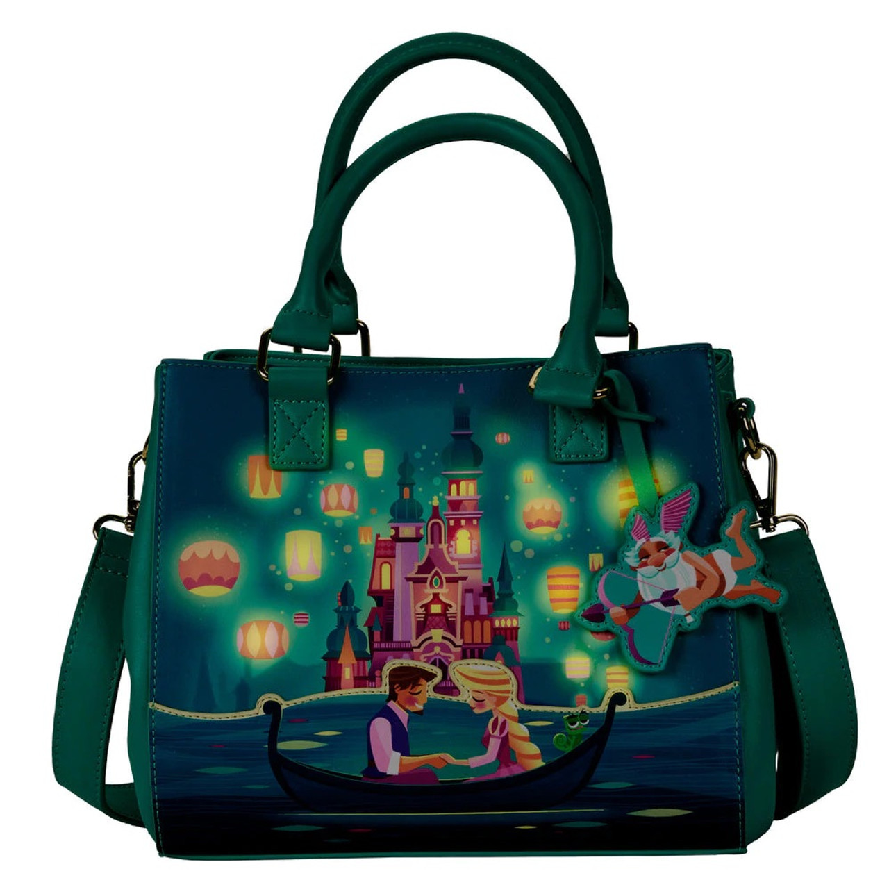 Loungefly Disney Castle Series Tangled Crossbody