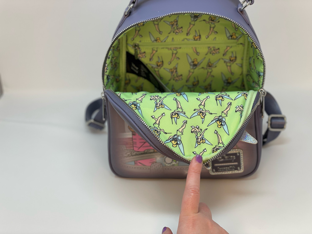 Tinkerbell loungefly store backpack